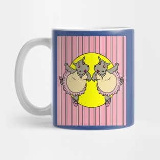 Dancing Ballerina Ballet Hippopotamus Mug